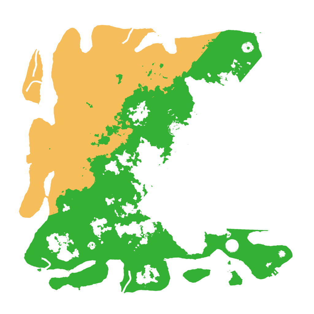 Biome Rust Map: Procedural Map, Size: 4250, Seed: 1222233536
