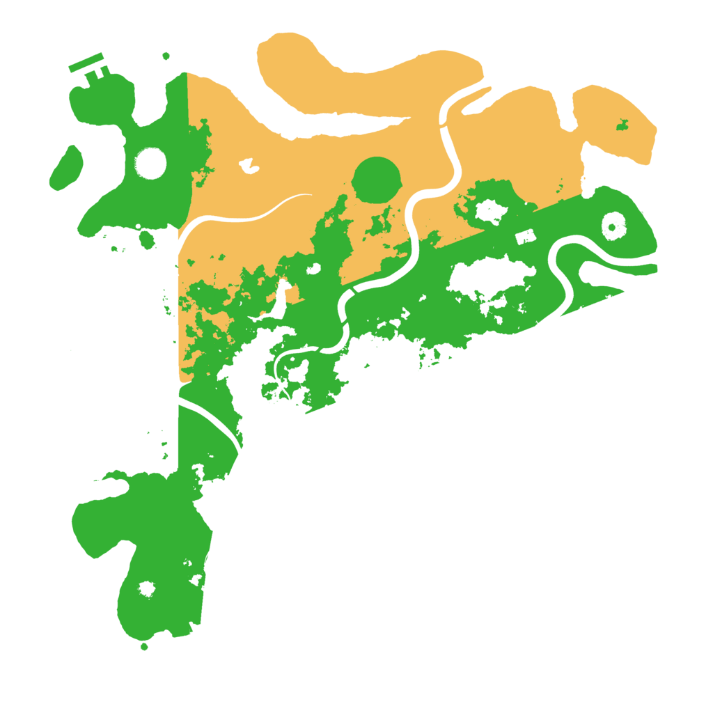 Biome Rust Map: Procedural Map, Size: 4000, Seed: 30910