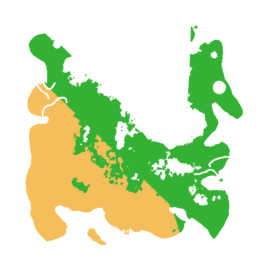 Biome Rust Map: Procedural Map, Size: 3500, Seed: 1653512563