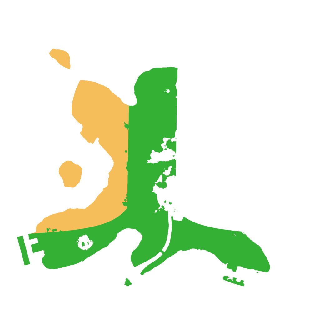 Biome Rust Map: Procedural Map, Size: 2200, Seed: 293987304