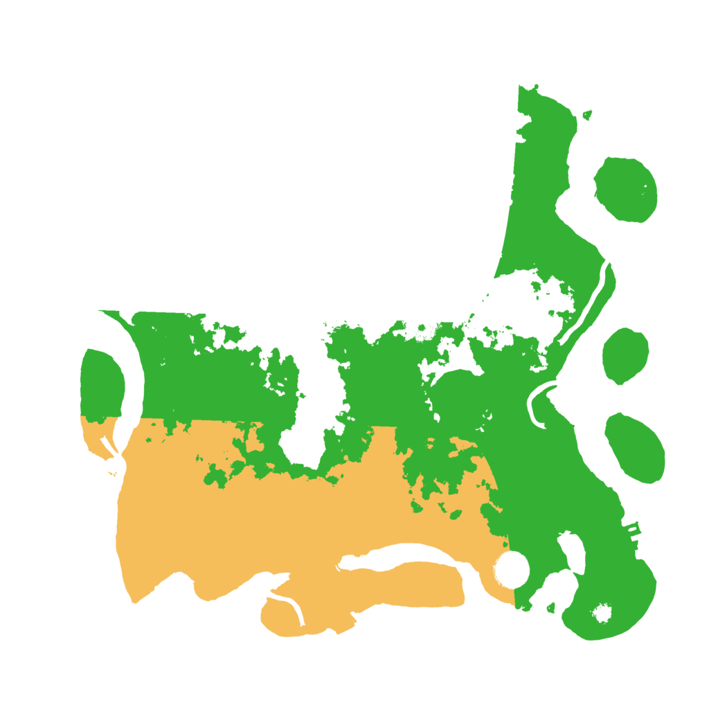 Biome Rust Map: Procedural Map, Size: 3500, Seed: 1634506343