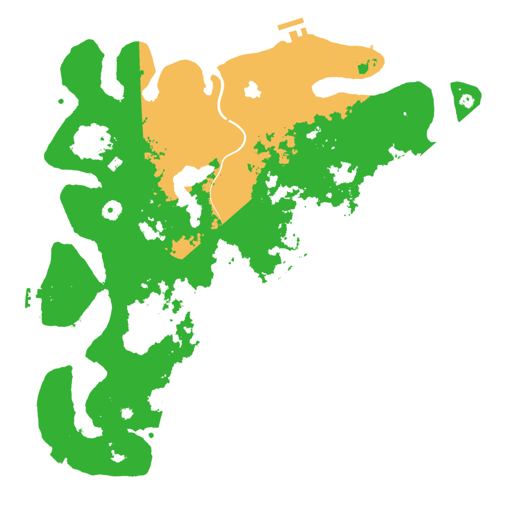Biome Rust Map: Procedural Map, Size: 4000, Seed: 52221628