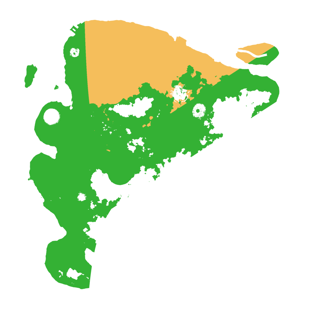 Biome Rust Map: Procedural Map, Size: 3500, Seed: 83016379