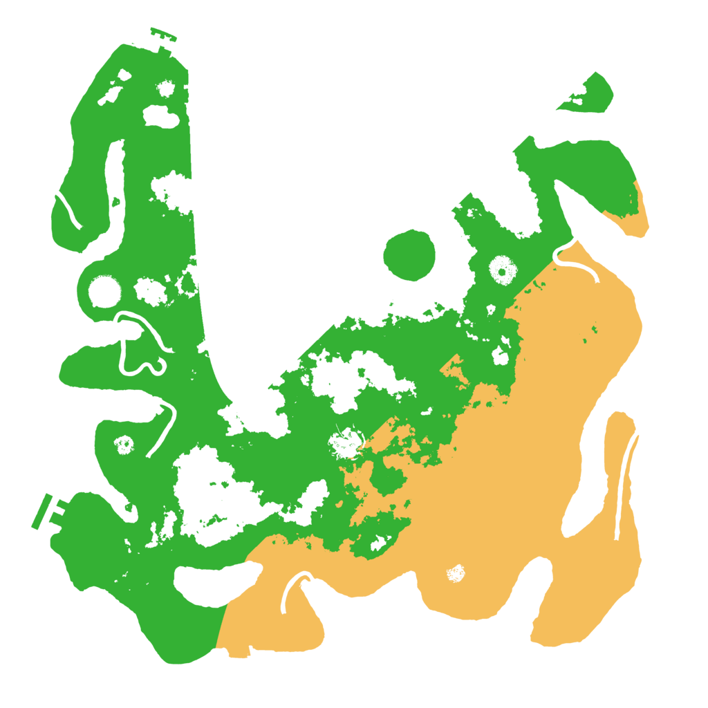 Biome Rust Map: Procedural Map, Size: 3850, Seed: 84414593