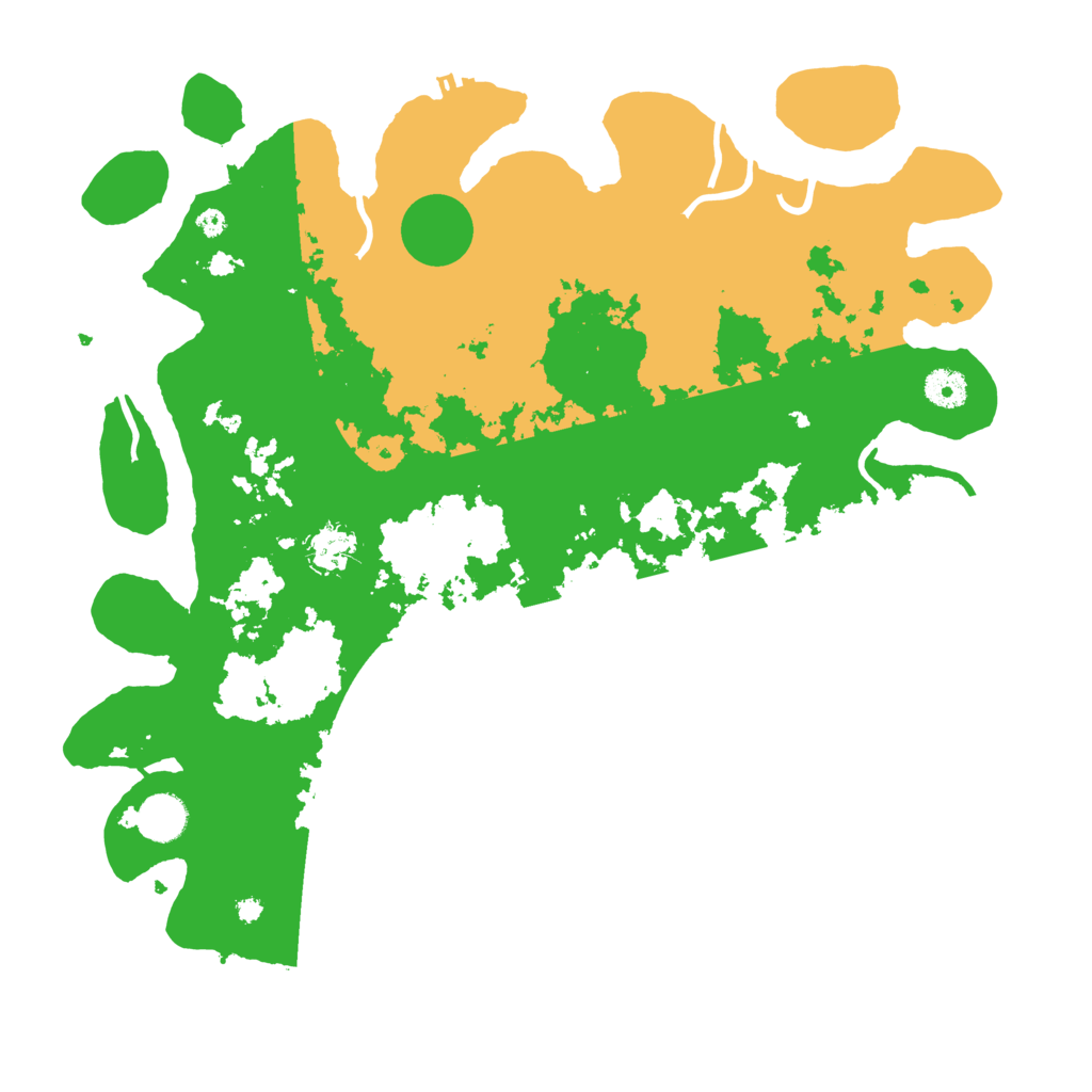 Biome Rust Map: Procedural Map, Size: 4000, Seed: 435453