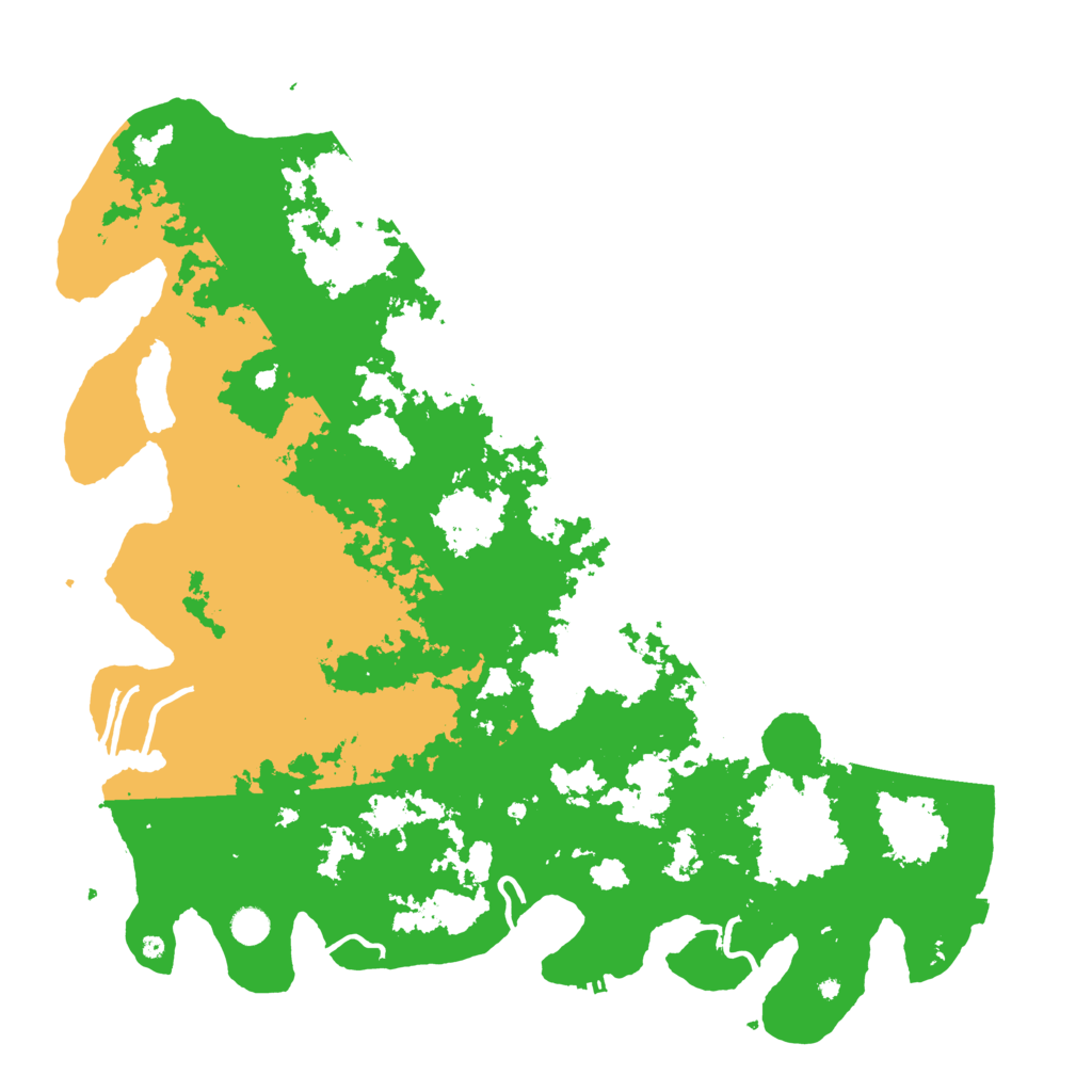 Biome Rust Map: Procedural Map, Size: 5000, Seed: 1997992880