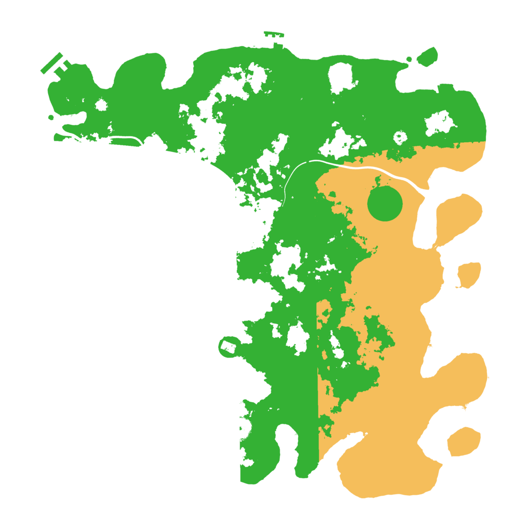 Biome Rust Map: Procedural Map, Size: 3950, Seed: 12355788