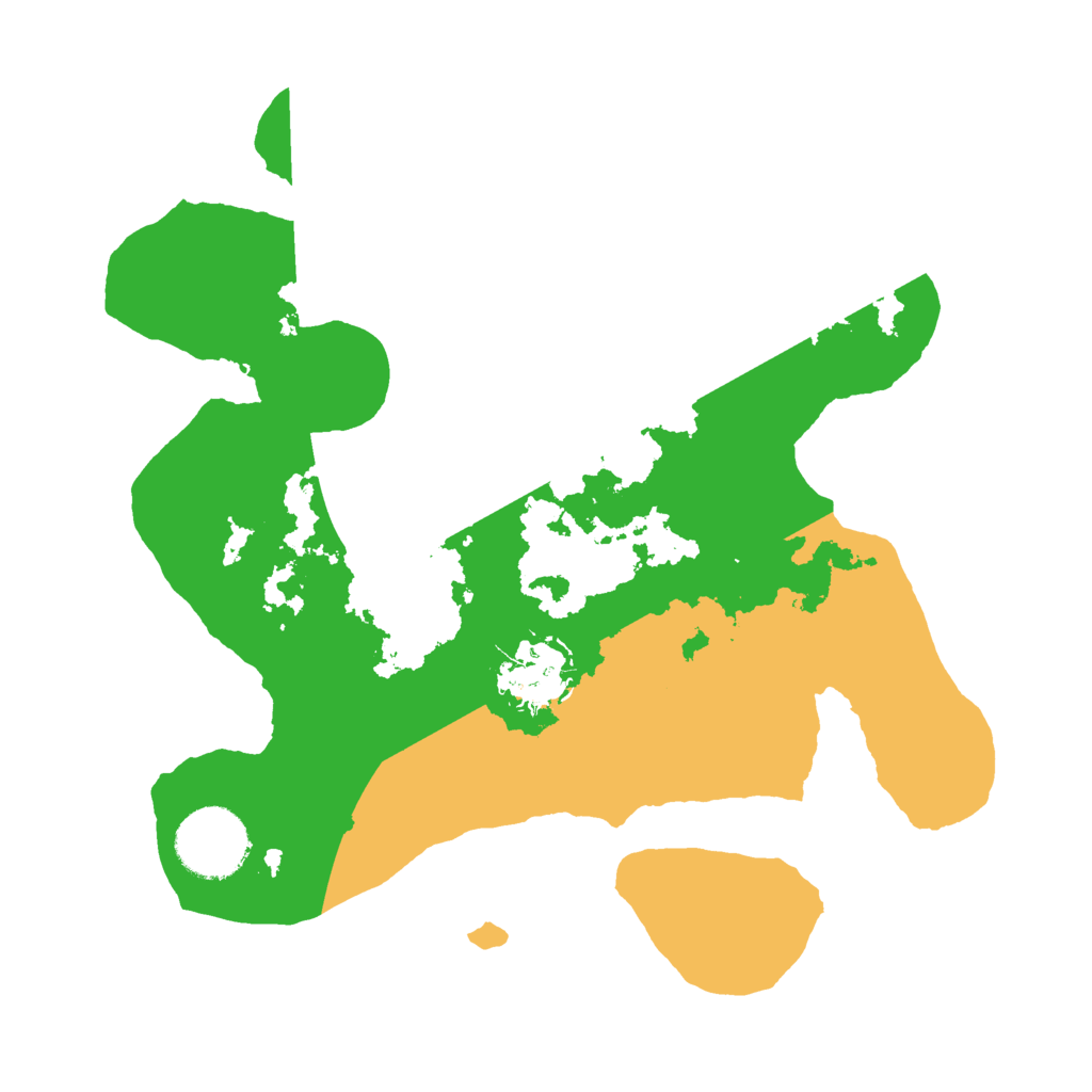 Biome Rust Map: Barren, Size: 2700, Seed: 34535345