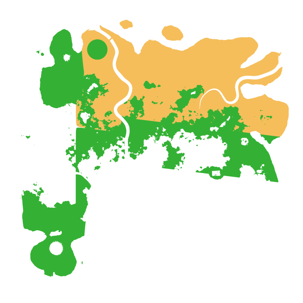 Biome Rust Map: Procedural Map, Size: 3950, Seed: 81918906