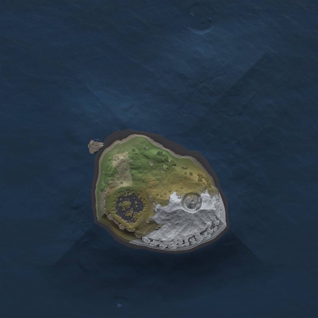 Rust Map: Procedural Map, Size: 1100, Seed: 9, 3 Monuments