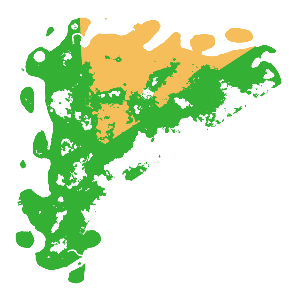 Biome Rust Map: Procedural Map, Size: 4700, Seed: 145476