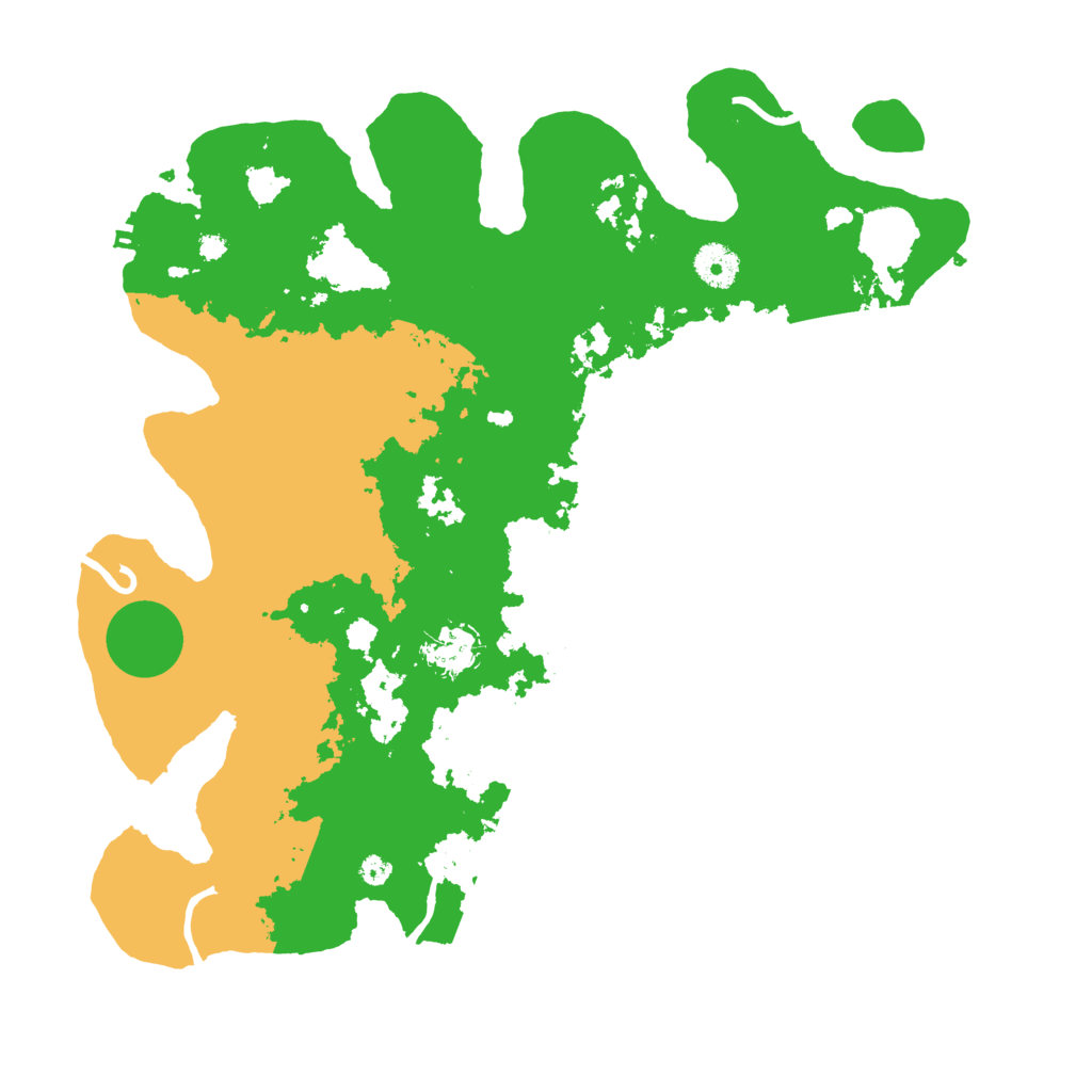 Biome Rust Map: Procedural Map, Size: 3750, Seed: 10640267