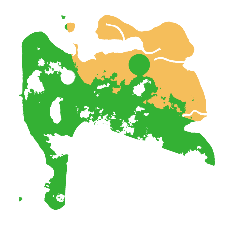 Biome Rust Map: Procedural Map, Size: 3000, Seed: 1579437187