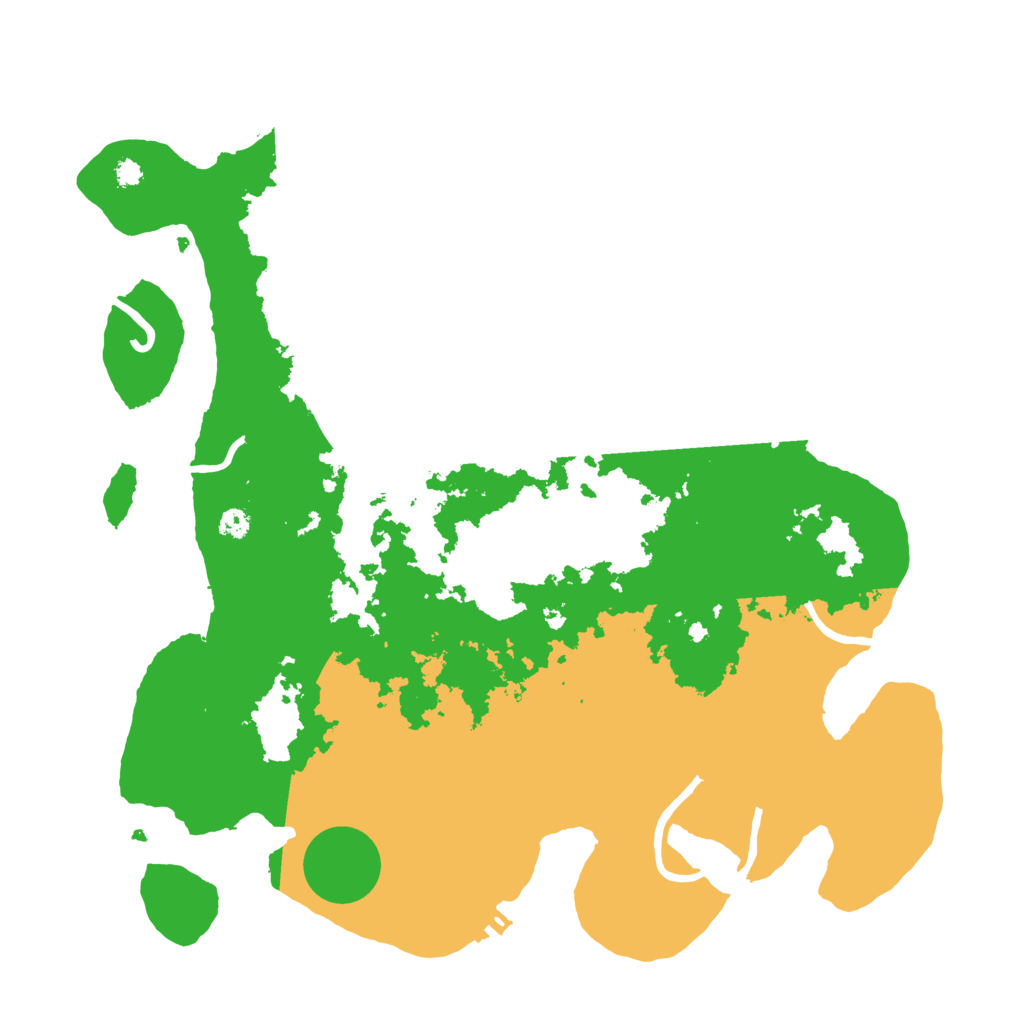 Biome Rust Map: Procedural Map, Size: 3500, Seed: 1237402878