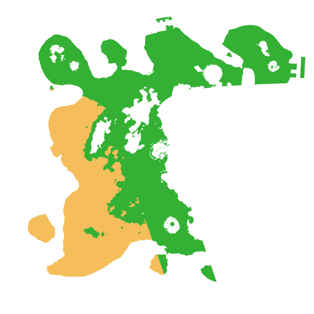 Biome Rust Map: Procedural Map, Size: 3000, Seed: 1489564157