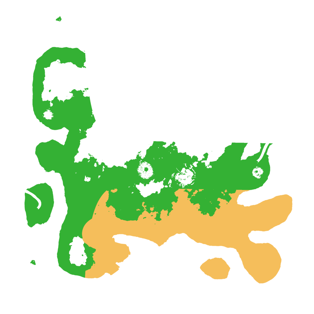 Biome Rust Map: Procedural Map, Size: 3000, Seed: 381363754