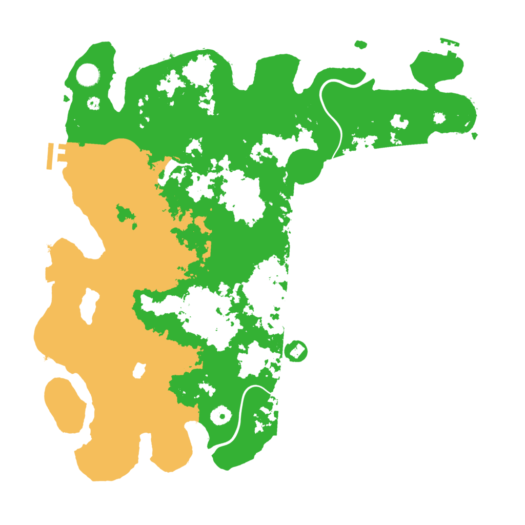 Biome Rust Map: Procedural Map, Size: 4000, Seed: 9907642