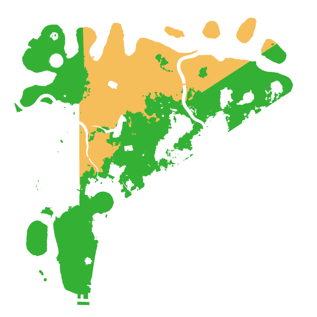 Biome Rust Map: Procedural Map, Size: 4000, Seed: 11470240