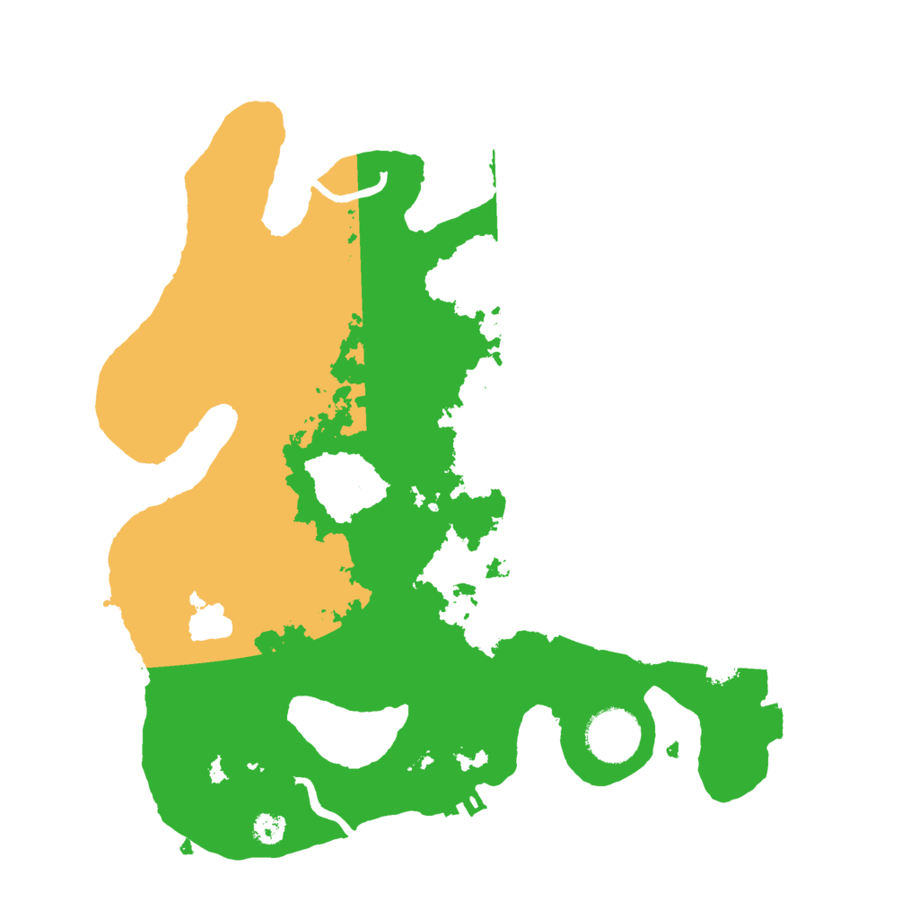 Biome Rust Map: Procedural Map, Size: 3000, Seed: 1961614266