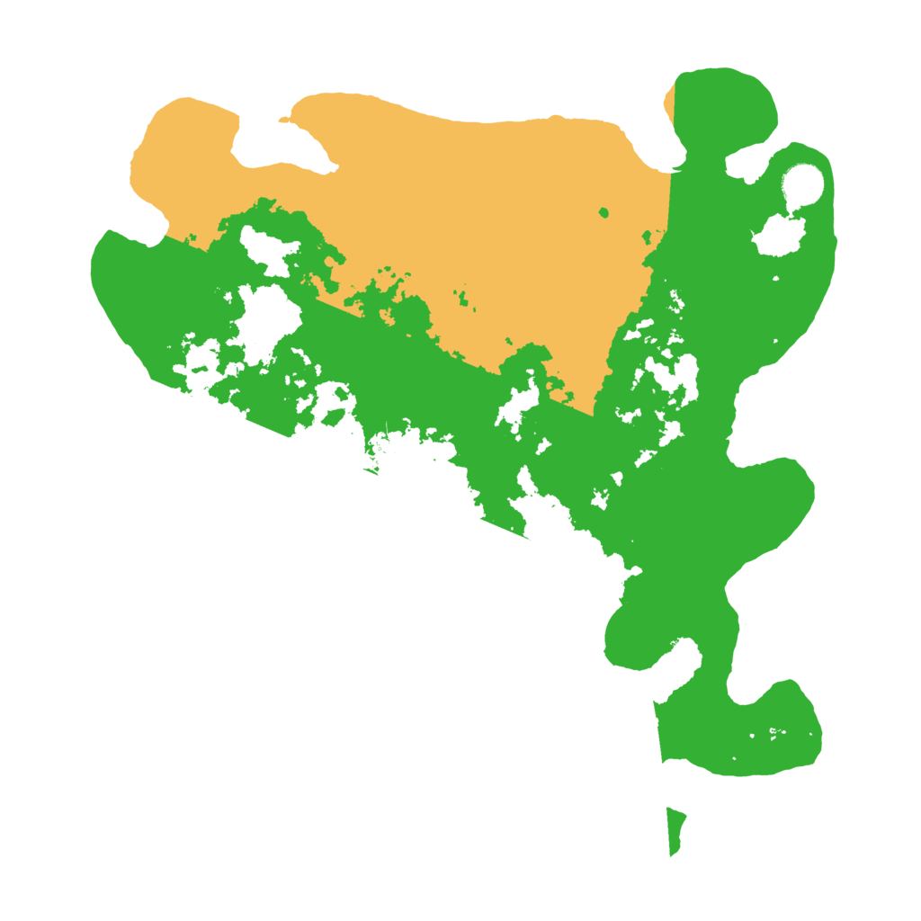 Biome Rust Map: Barren, Size: 3900, Seed: 15185493