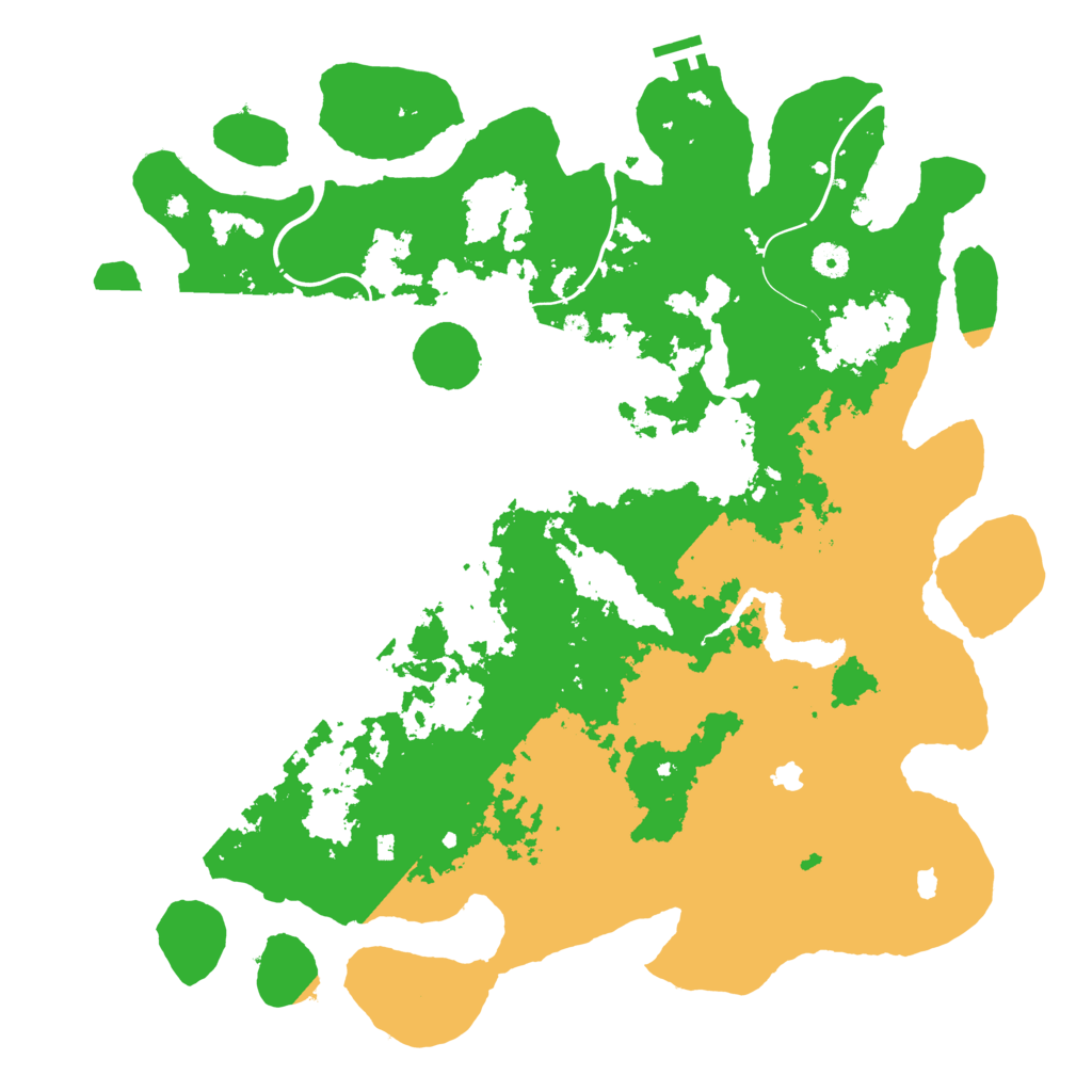 Biome Rust Map: Procedural Map, Size: 4500, Seed: 5515665