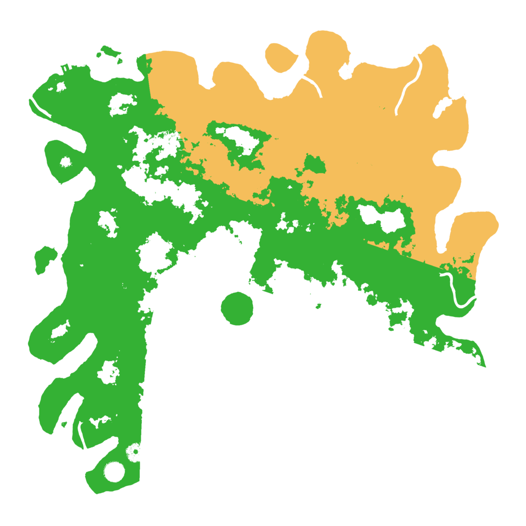 Biome Rust Map: Procedural Map, Size: 4500, Seed: 402291195