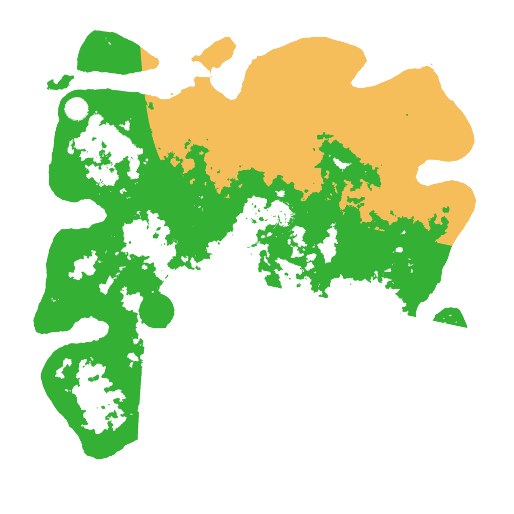 Biome Rust Map: Barren, Size: 3900, Seed: 79206364