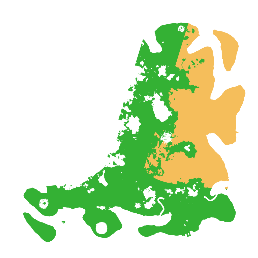 Biome Rust Map: Procedural Map, Size: 4000, Seed: 32588