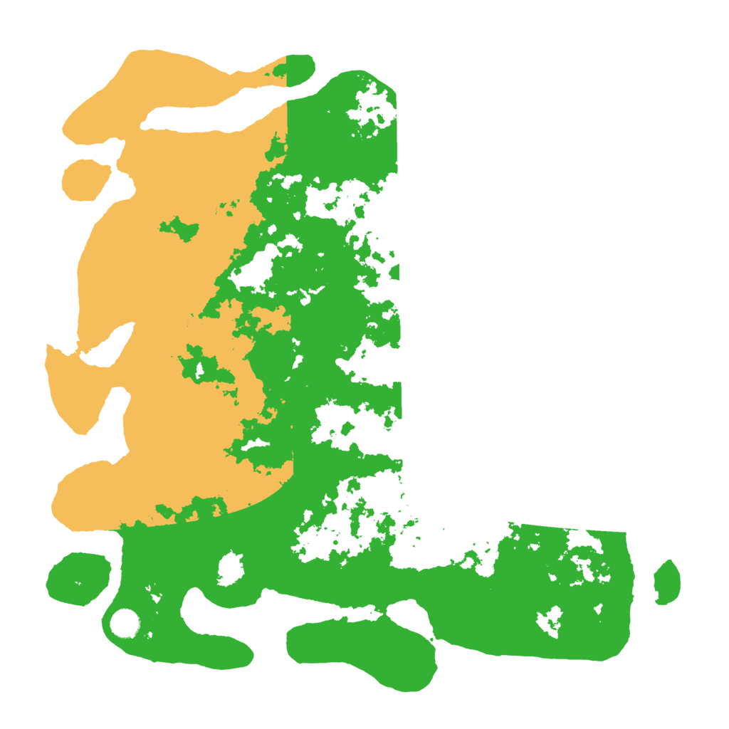 Biome Rust Map: Barren, Size: 4400, Seed: 31528614