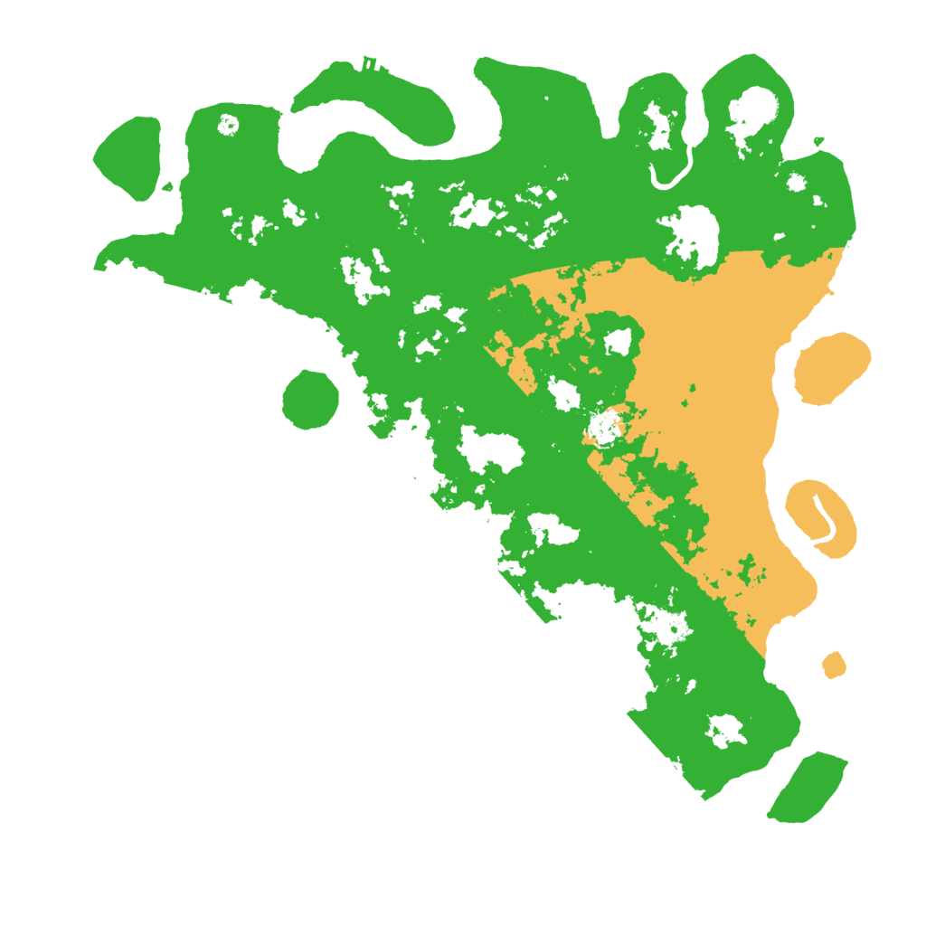 Biome Rust Map: Procedural Map, Size: 4500, Seed: 113369666
