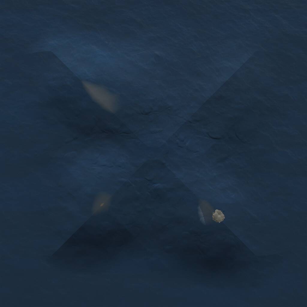 Rust Map: Procedural Map, Size: 1000, Seed: 75542, 1 Monuments