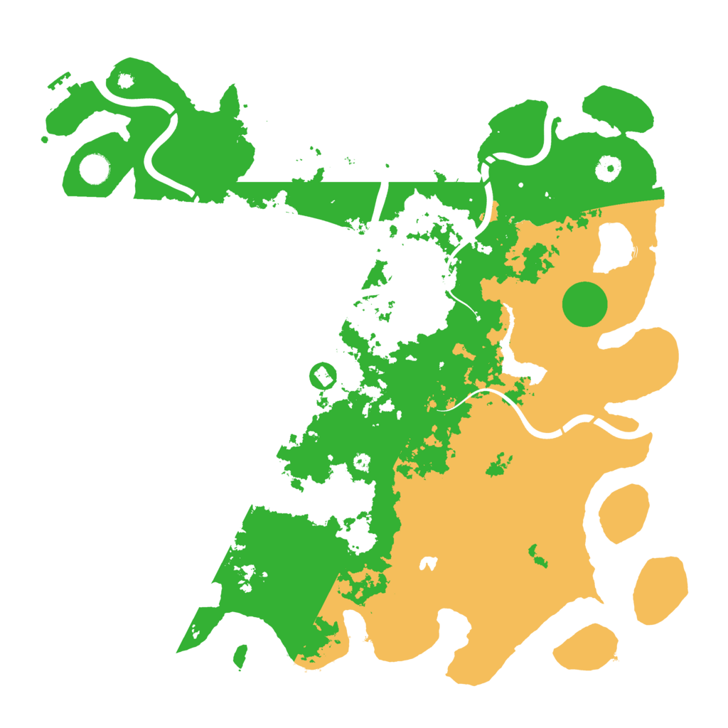 Biome Rust Map: Procedural Map, Size: 4250, Seed: 1256140161