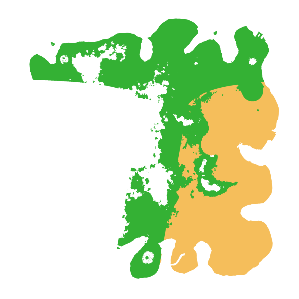 Biome Rust Map: Procedural Map, Size: 3700, Seed: 56520739