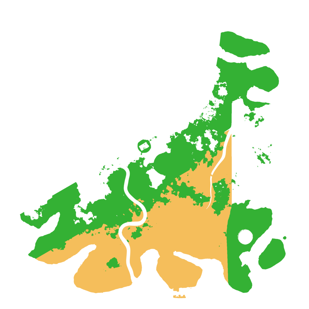Biome Rust Map: Procedural Map, Size: 3750, Seed: 83824575