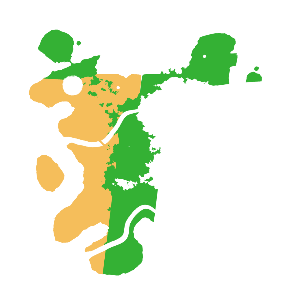 Biome Rust Map: Procedural Map, Size: 2700, Seed: 1343215120