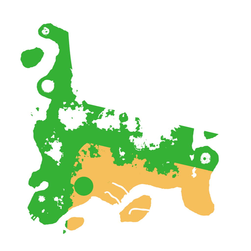 Biome Rust Map: Procedural Map, Size: 3500, Seed: 906538452