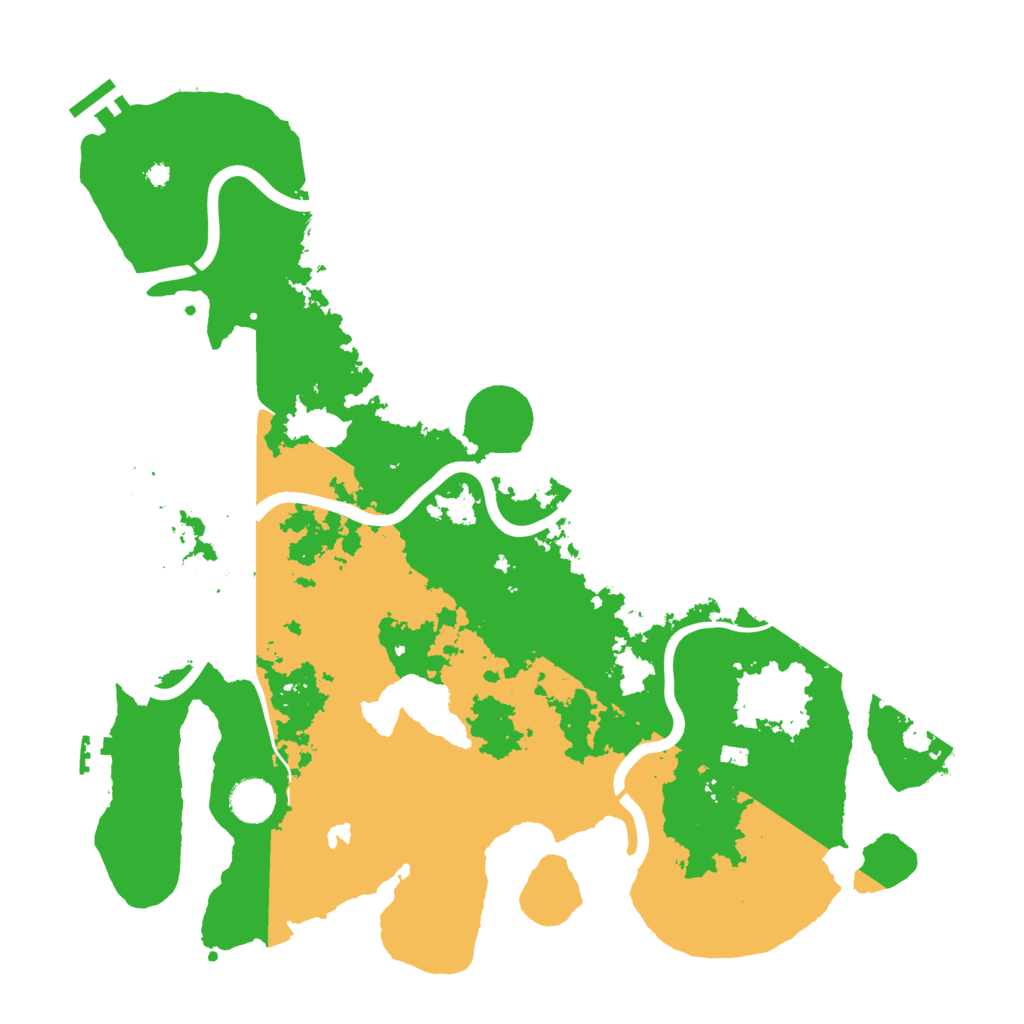 Biome Rust Map: Procedural Map, Size: 4000, Seed: 1124332462