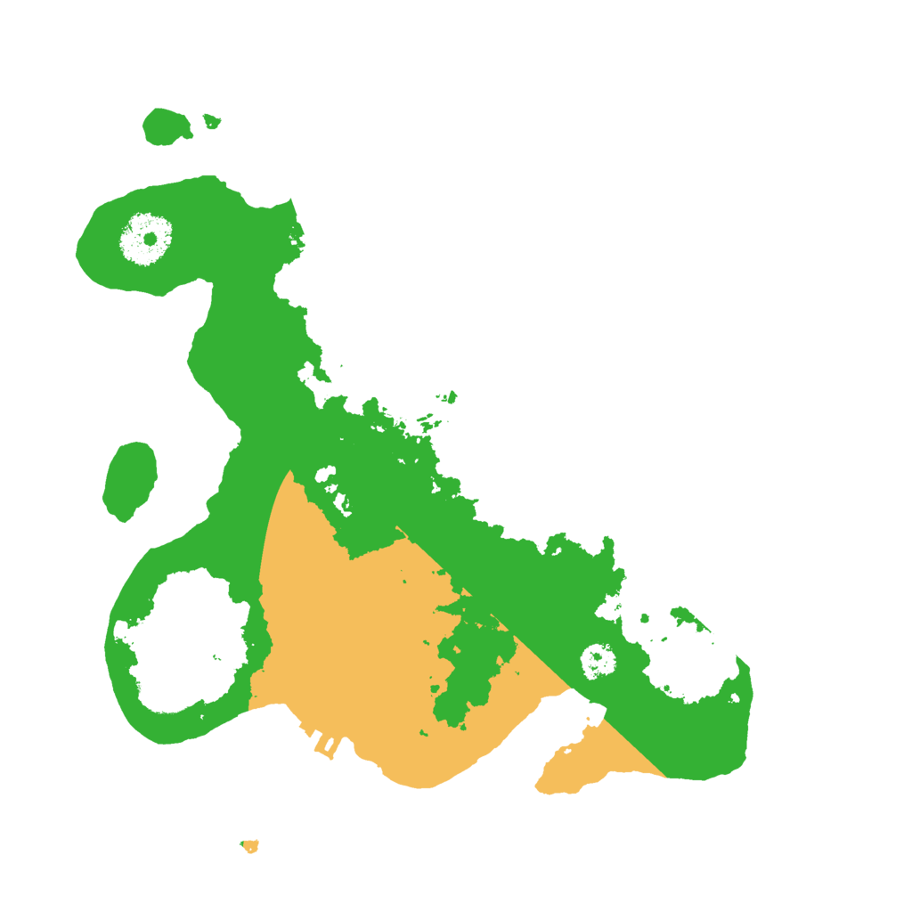 Biome Rust Map: Procedural Map, Size: 2700, Seed: 45828603
