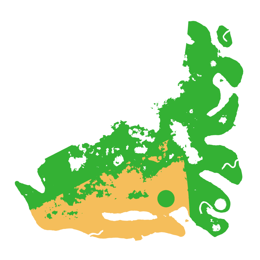 Biome Rust Map: Procedural Map, Size: 4000, Seed: 77677801
