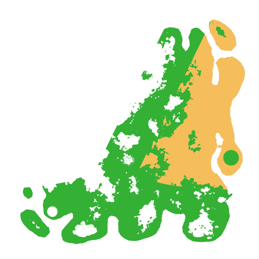Biome Rust Map: Barren, Size: 4400, Seed: 39861606