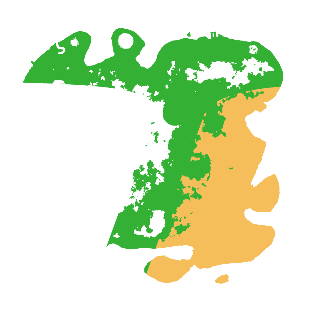 Biome Rust Map: Procedural Map, Size: 3550, Seed: 97705246