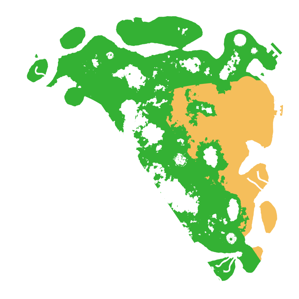 Biome Rust Map: Procedural Map, Size: 4300, Seed: 38367438