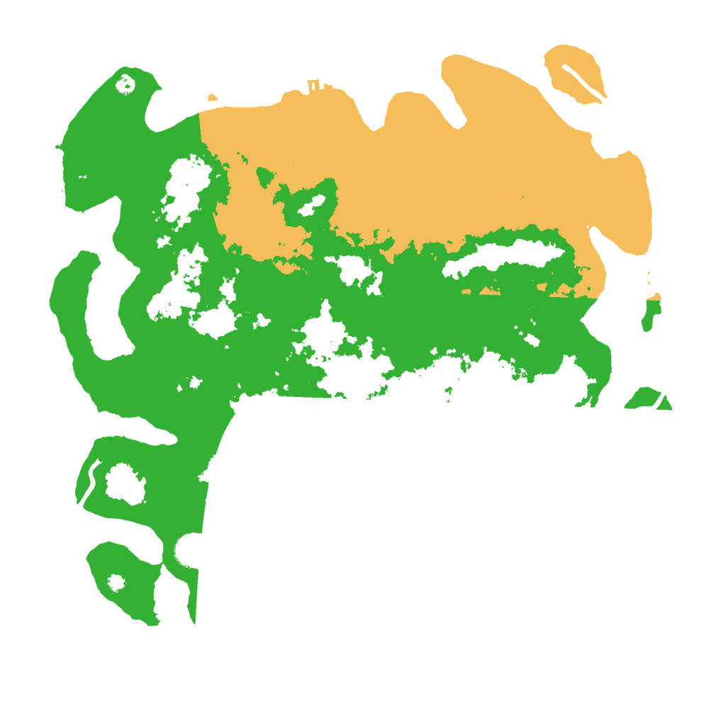 Biome Rust Map: Procedural Map, Size: 3950, Seed: 14785101