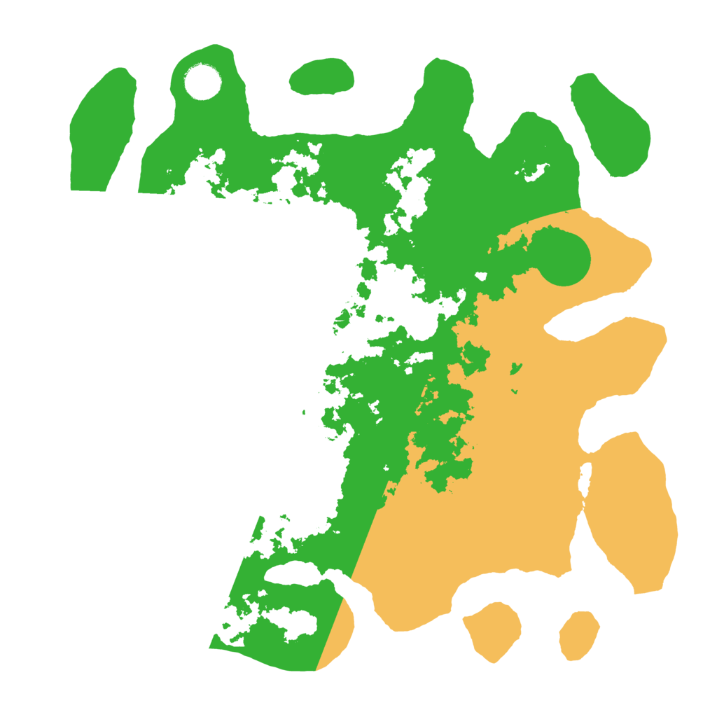 Biome Rust Map: Barren, Size: 3500, Seed: 697697