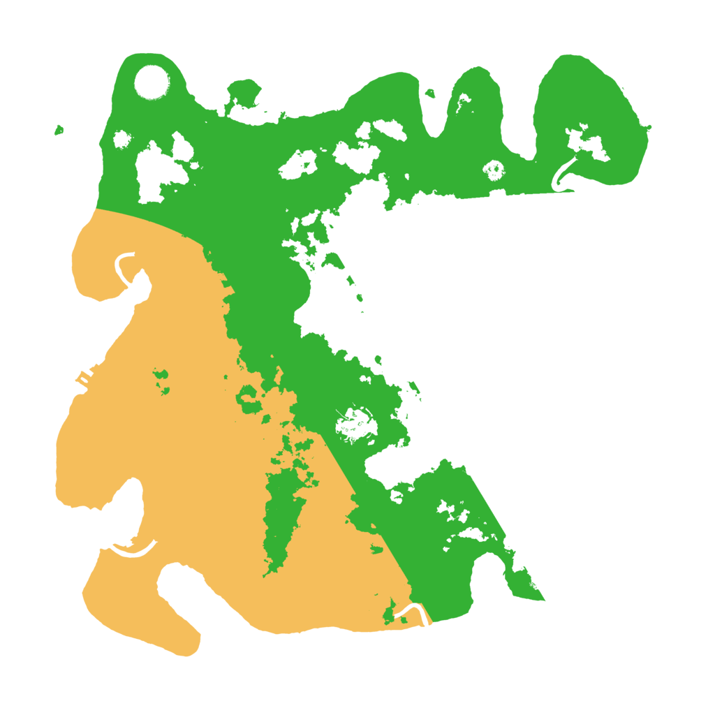 Biome Rust Map: Procedural Map, Size: 3650, Seed: 427672904