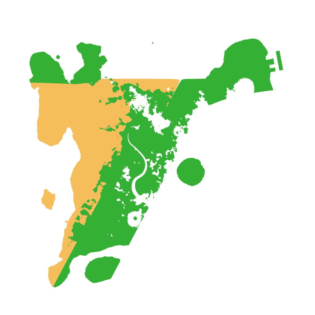 Biome Rust Map: Procedural Map, Size: 3250, Seed: 1179699317