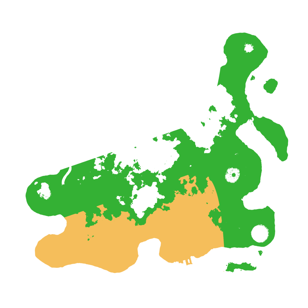 Biome Rust Map: Procedural Map, Size: 3150, Seed: 648252