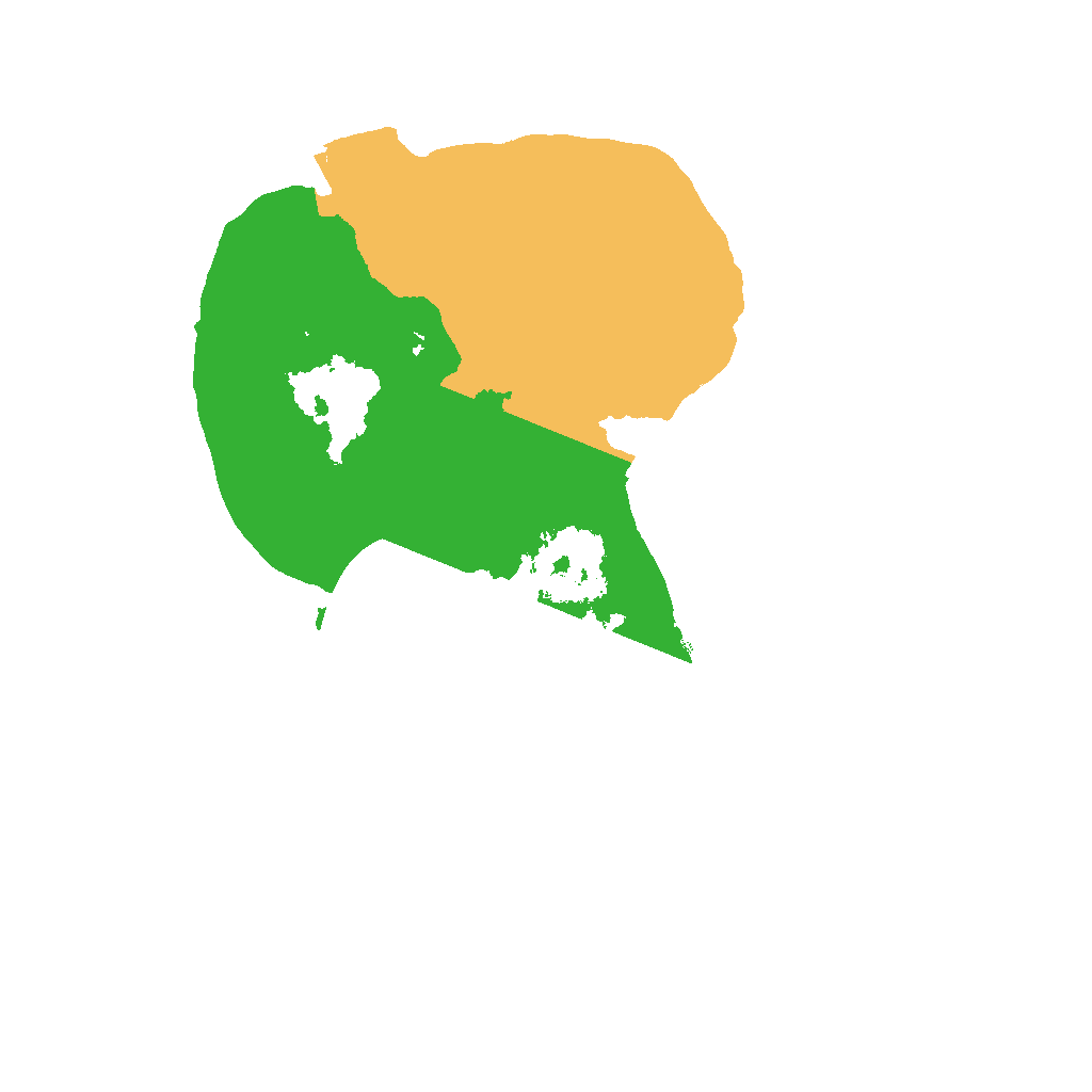 Biome Rust Map: Procedural Map, Size: 1500, Seed: 2096532204