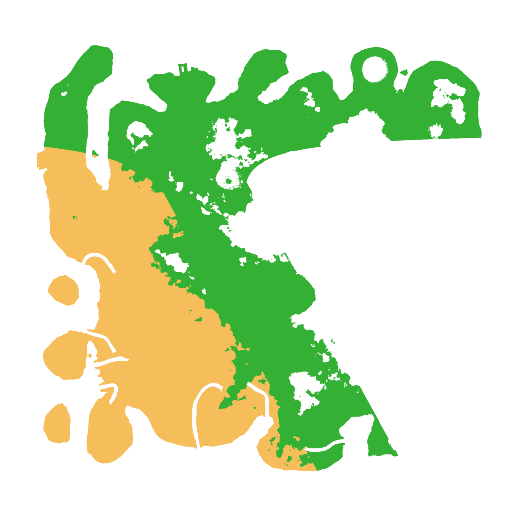 Biome Rust Map: Procedural Map, Size: 3600, Seed: 21006