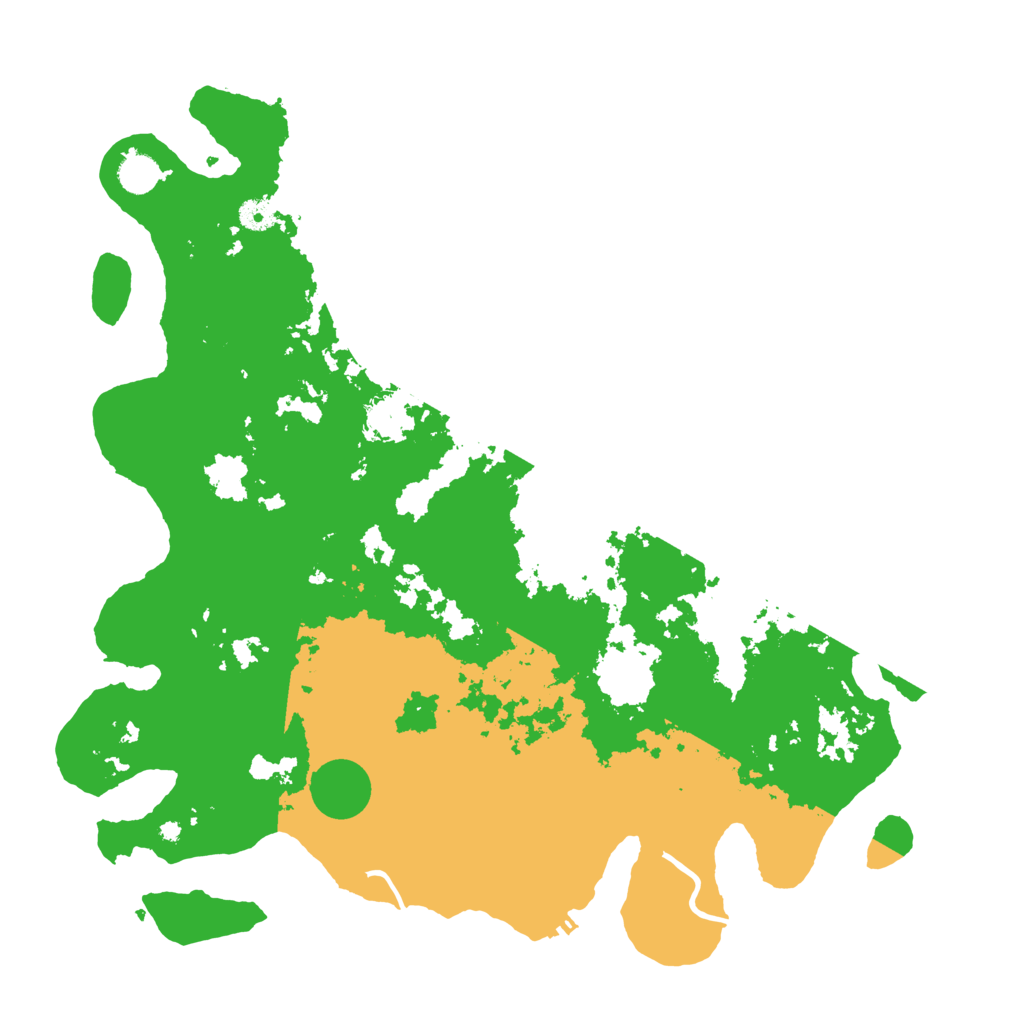 Biome Rust Map: Procedural Map, Size: 4500, Seed: 25732474